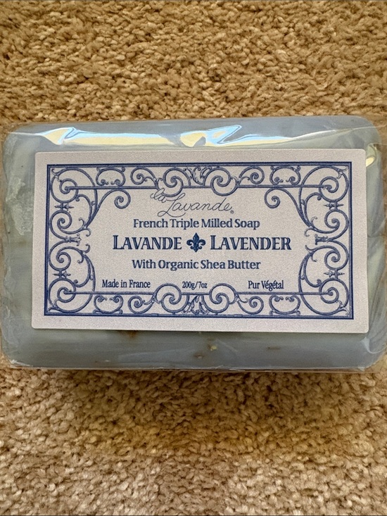 La Lavande Other - La Lavande Lavender French Triple Milled Soap Organic Shea Butter - Lavender